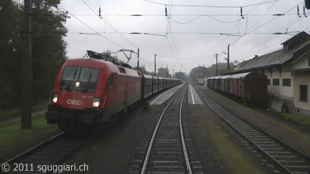 Vista dalla cabina - ÖBB 1116 (Austria)